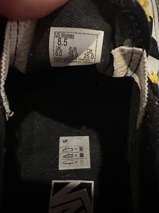 Vans Checkerboard Sunflower Slip-On - Yellow/Black/White - Picture 5 of 6